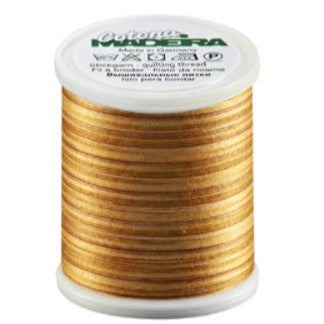 Madeira Cotona 50 - Premium Cotton Quilting & Sewing Thread, 507 Savanna Variegated Thread Madeira