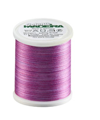 Madeira Cotona 50 - Premium Cotton Quilting & Sewing Thread, 513 Petunia Variegated Thread Madeira