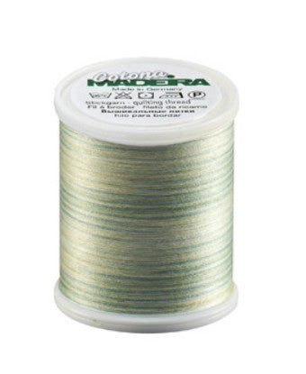 Madeira Cotona 50 - Premium Cotton Quilting & Sewing Thread, 519 Opal Variegated Thread Madeira