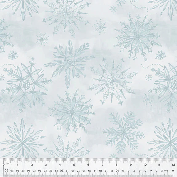 Windham Fabrics Snowfall Ice 108" Wide Backing Fabric - 54684DW-1- 3 YARD Fabrics Windham Fabrics