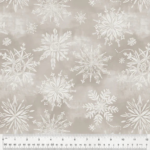 Windham Fabrics Snowfall Fog 108" Wide Backing Fabric - 54684DW- 2 YARD Fabrics Windham Fabrics