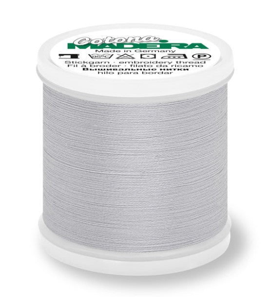 Madeira Cotona 80 - Premium Cotton Quilting & Sewing Thread, 570 Pale Powder Blue Thread Madeira
