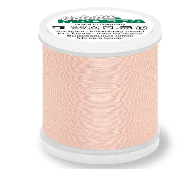 Madeira Cotona 80 - Premium Cotton Quilting & Sewing Thread, 585 Light Peace Thread Madeira