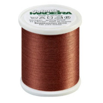 Madeira Cotona 50 - Premium Cotton Quilting & Sewing Thread, 614 Chocolate Brown Thread Madeira