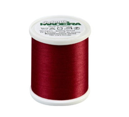 Madeira Cotona 50 - Premium Cotton Quilting & Sewing Thread, 622 Brick Red Thread Madeira