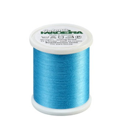 Madeira Cotona 50 - Premium Cotton Quilting & Sewing Thread, 633 Turquoise Thread Madeira