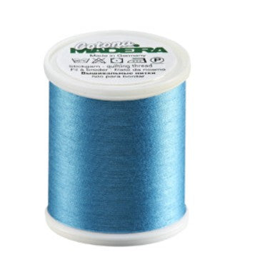 Madeira Cotona 50 - Premium Cotton Quilting & Sewing Thread, 634 Peacock Blue Thread Madeira