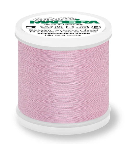 Madeira Cotona 80 - Premium Cotton Quilting & Sewing Thread, 640 Pale Lavender Thread Madeira