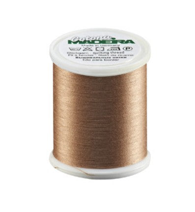 Madeira Cotona 50 - Premium Cotton Quilting & Sewing Thread, 660 Light Brown Thread Madeira