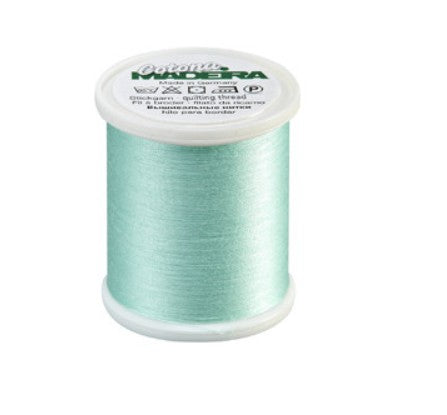 Madeira Cotona 50 - Premium Cotton Quilting & Sewing Thread, 661 Light Teal Thread Madeira