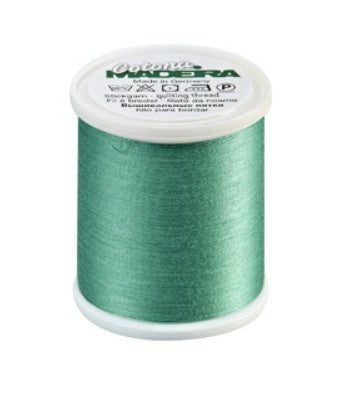 Madeira Cotona 50 - Premium Cotton Quilting & Sewing Thread, 663 Teal Thread Madeira