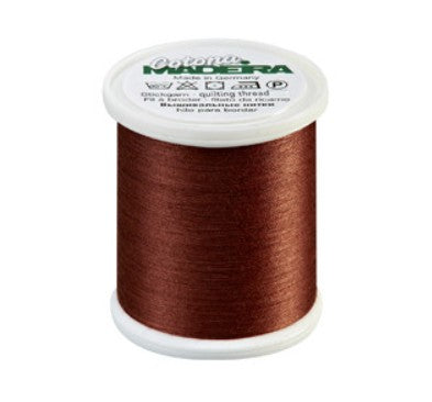 Madeira Cotona 50 - Premium Cotton Quilting & Sewing Thread, 669 Brown Thread Madeira