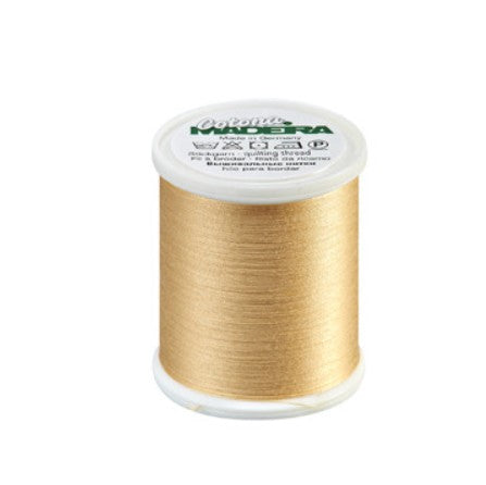 Madeira Cotona 50 - Premium Cotton Quilting & Sewing Thread, 673 Butter Cream Thread Madeira