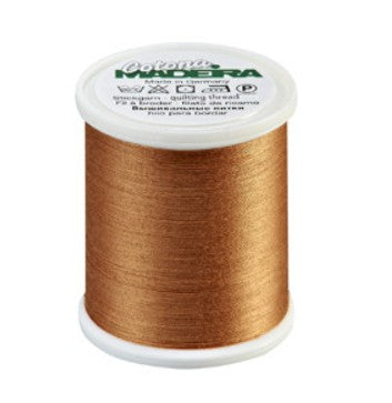 Madeira Cotona 50 - Premium Cotton Quilting & Sewing Thread, 676 Medium Tawny Tan Thread Madeira