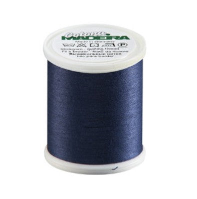 Madeira Cotona 50 - Premium Cotton Quilting & Sewing Thread, 680 Navy Thread Madeira