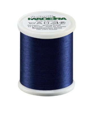 Madeira Cotona 50 - Premium Cotton Quilting & Sewing Thread, 681 Cobalt Thread Madeira