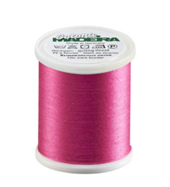Madeira Cotona 50 - Premium Cotton Quilting & Sewing Thread, 709 Hot Pink Thread Madeira