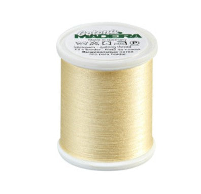 Madeira Cotona 50 - Premium Cotton Quilting & Sewing Thread, 738 Cream Thread Madeira