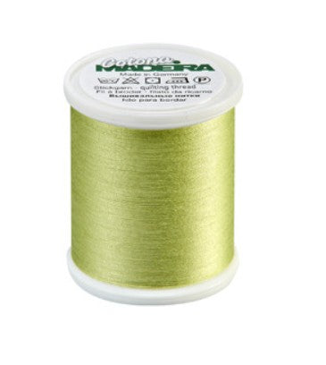 Madeira Cotona 50 - Premium Cotton Quilting & Sewing Thread, 774 Lime Green Thread Madeira
