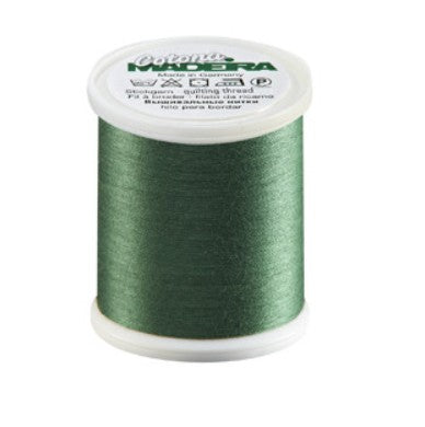 Madeira Cotona 50 - Premium Cotton Quilting & Sewing Thread, 778 Forest Green Thread Madeira
