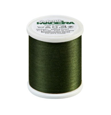 Madeira Cotona 50 - Premium Cotton Quilting & Sewing Thread, 780 Dark Pine Green Thread Madeira