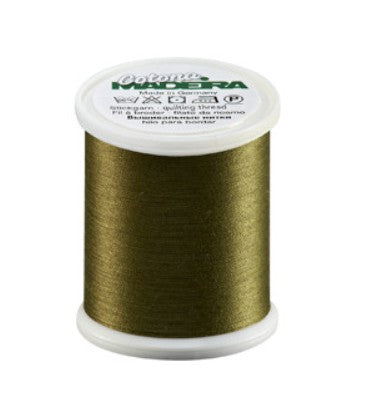 Madeira Cotona 50 - Premium Cotton Quilting & Sewing Thread, 781 Olive Thread Madeira