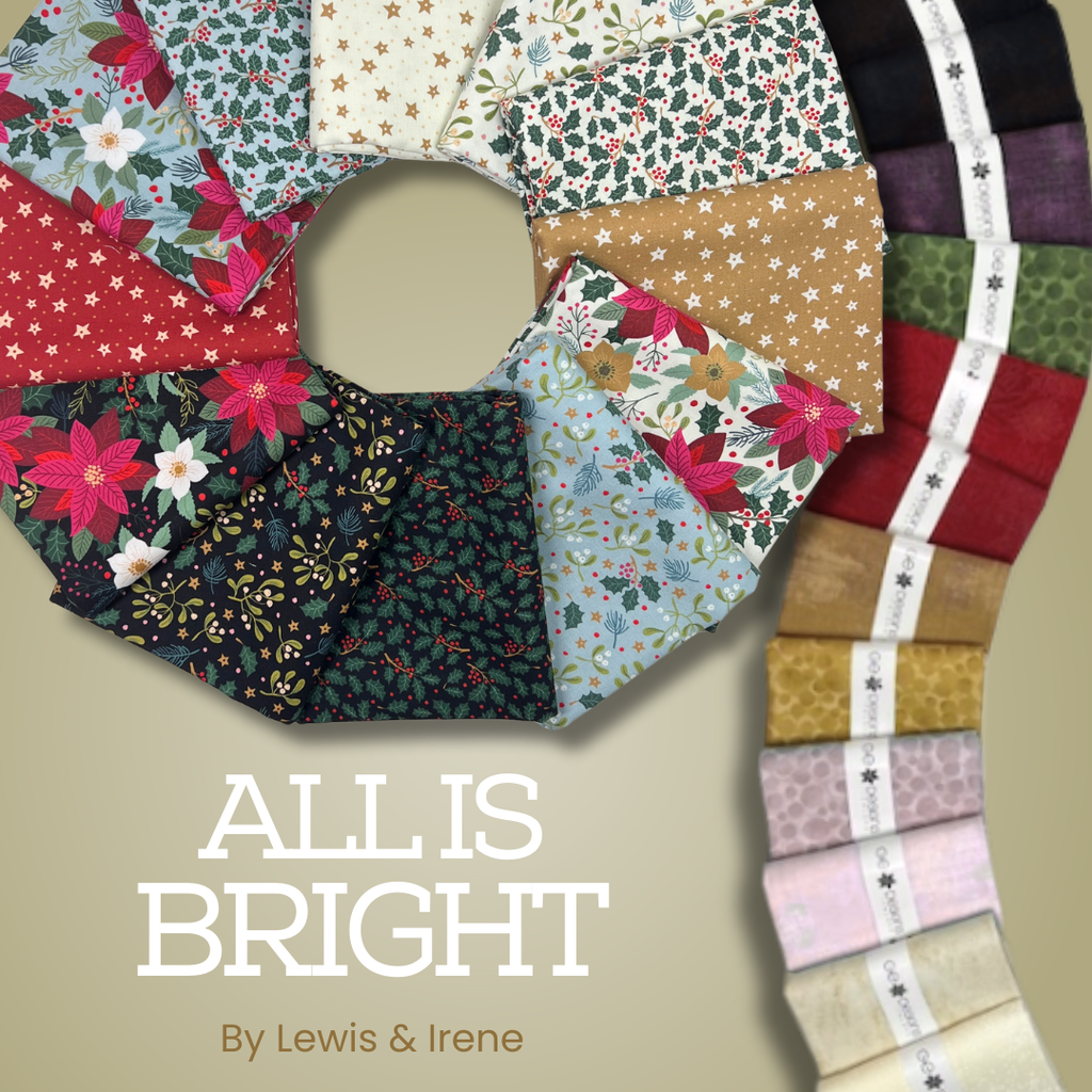 All is Bright Half Yard Bundle Fabrics Lewis & Irene