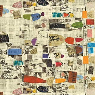 Art History Timeline Lecture Canvas 50764D-28 Fabrics Windham Fabrics   