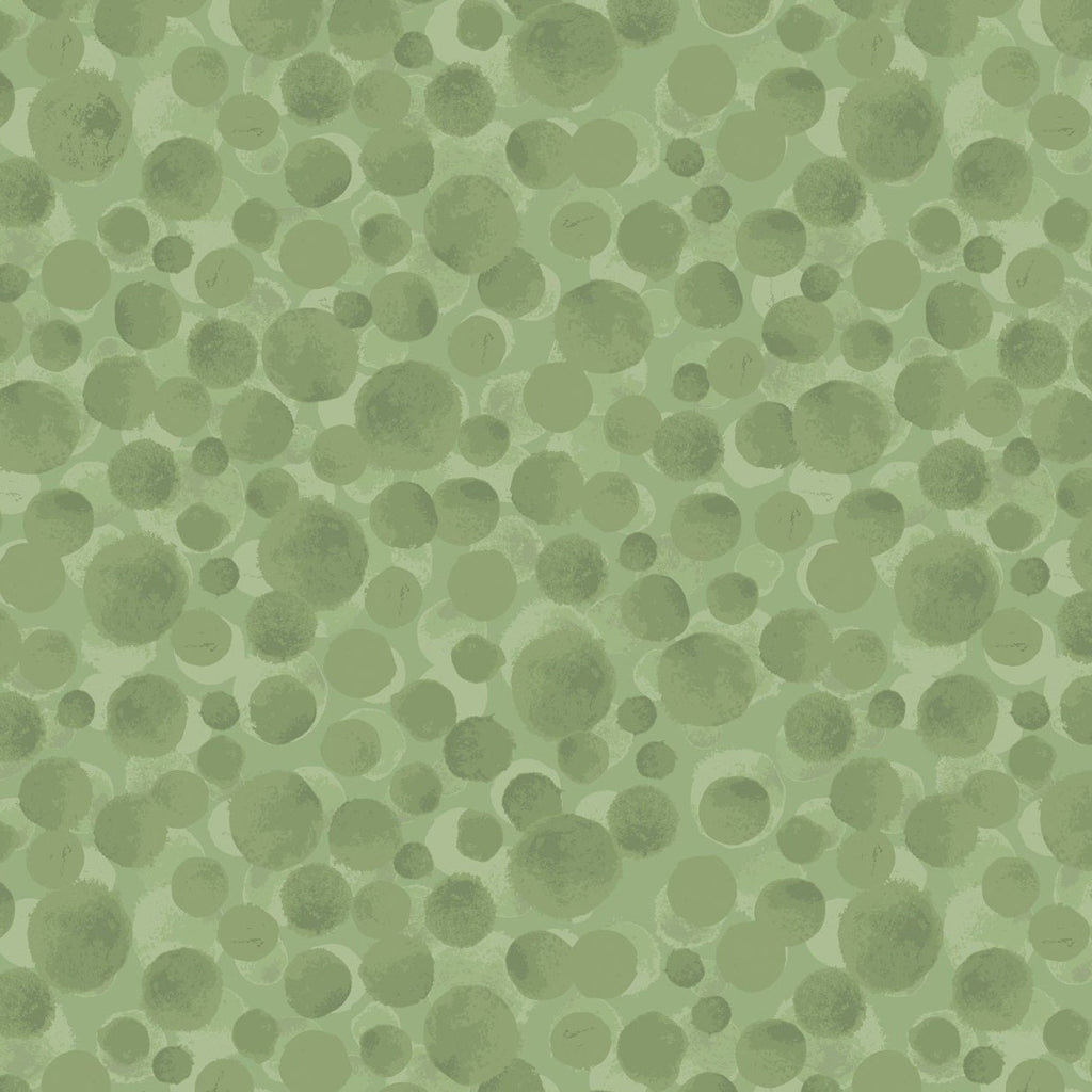 Bumbleberries Wiltshire Green 10 Fabrics Lewis & Irene   