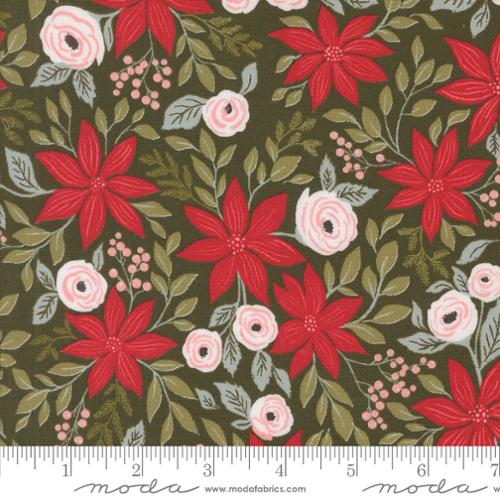 Berry and Pine Wintergreen 5240 13 Fabrics Moda Fabrics