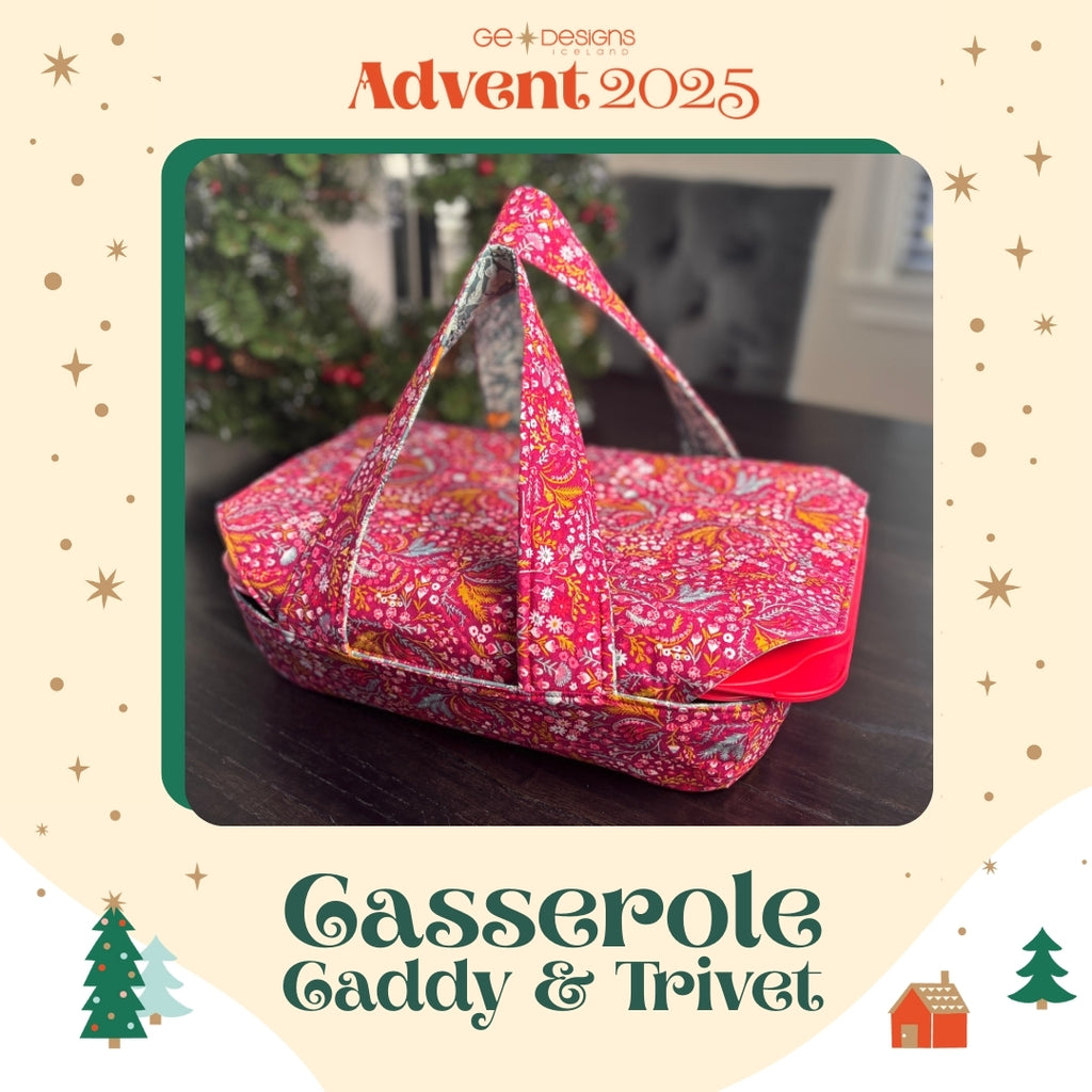 Advent 2025 Casserole Caddy and Trivet Pattern GE Designs