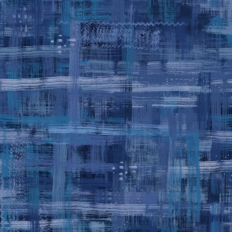 Maywood Studios Colorfield Navy 108" Wide Backing Fabric - MASQBD650-N - 3 YARD Fabrics Maywood