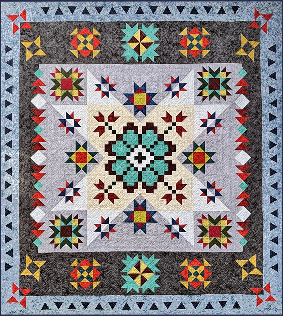 Echoes of Iceland Quilt Backing Kit - Preorder Fabrics GE Designs