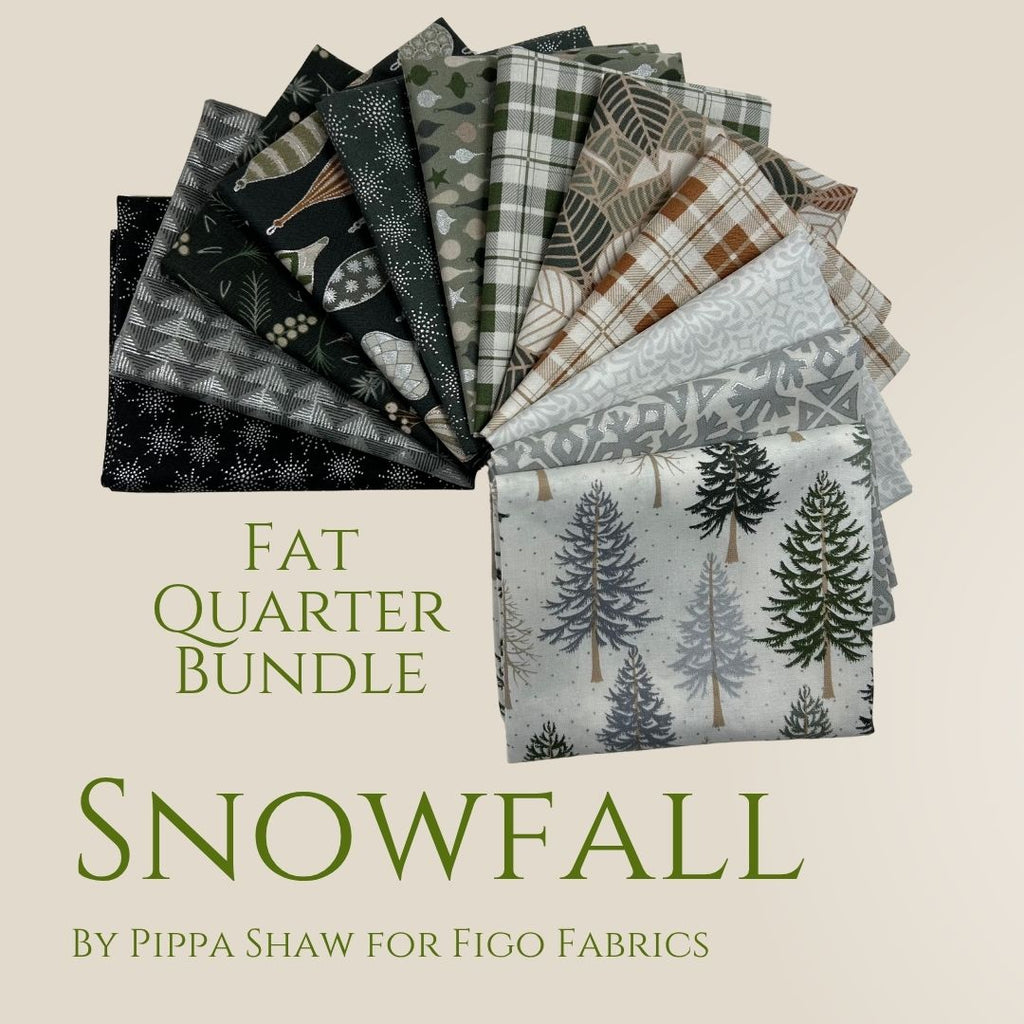 Snowfall Fat Quarter Bundle Fabrics Figo