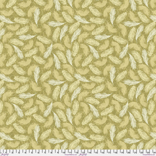 Findings Feathers Gold PWVW047.GOLD Fabrics Free Spirit