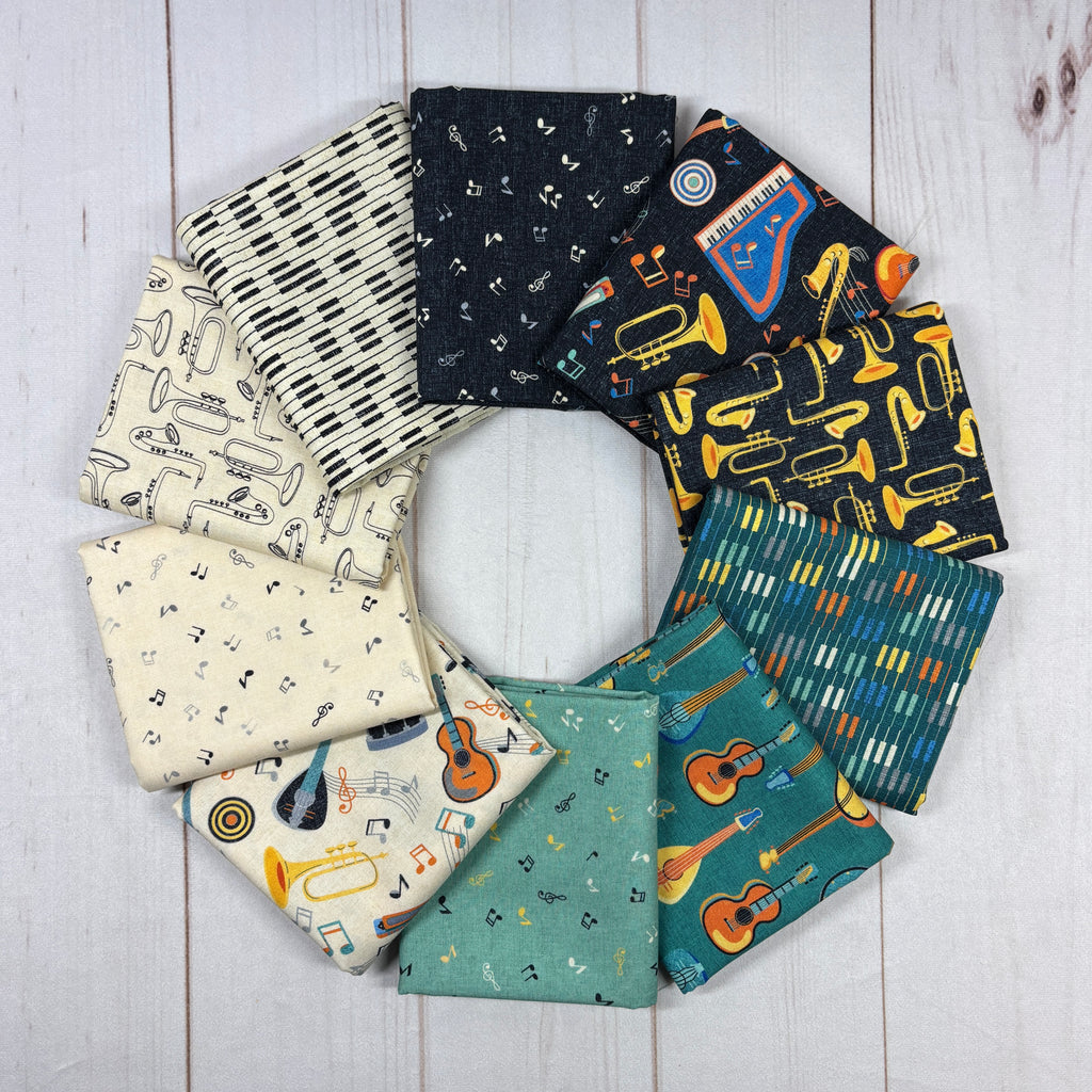 Feeling Jazzy Half Yard Bundle Fabrics Windham Fabrics