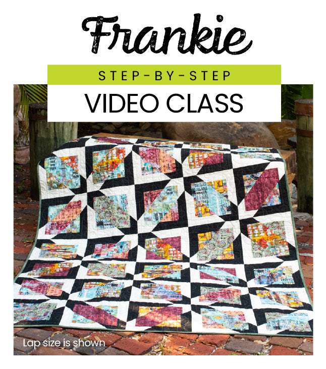 Frankie Video Class - Stripology Quickies Club Pattern GE Designs