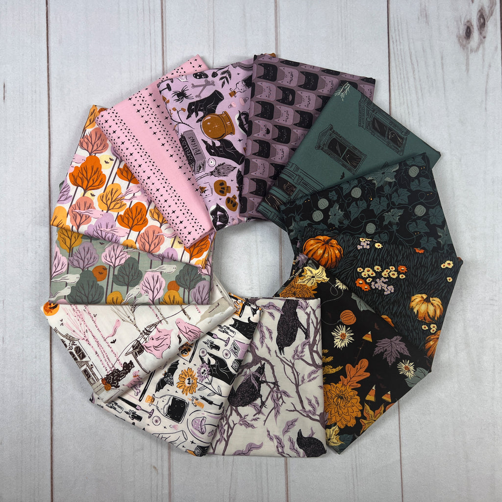 Ghostly and Haunted Half Yard Bundle Fabrics Art Gallery