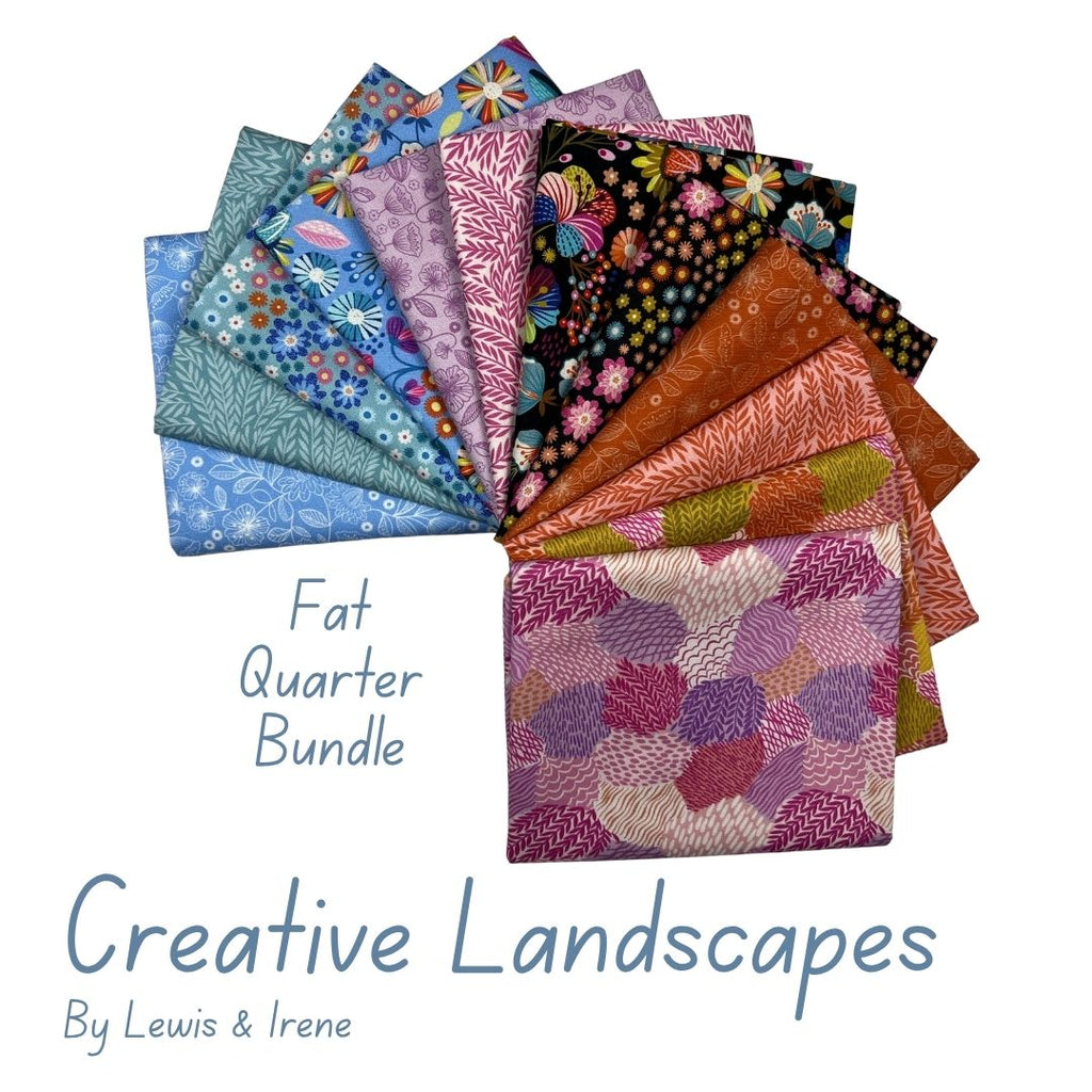 Creative Landscapes Fat Quarter Bundle Fabrics Lewis & Irene