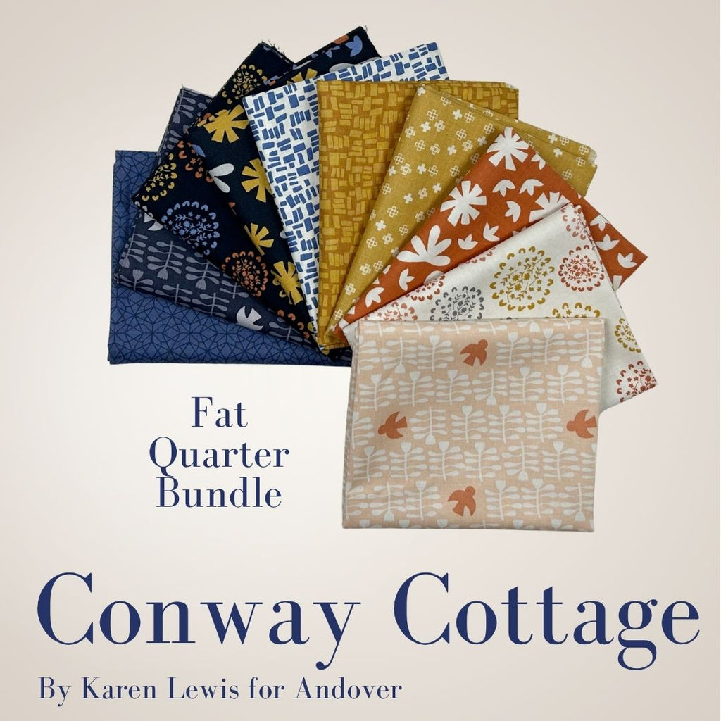 Conway Cottage Fat Quarter Bundle Fabrics Andover Fabrics