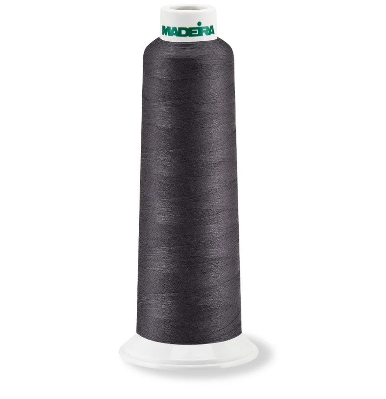 Madeira AeroQuilt 40 - Premium Longarm Quilting Thread, 8110 Graphite Thread Madeira