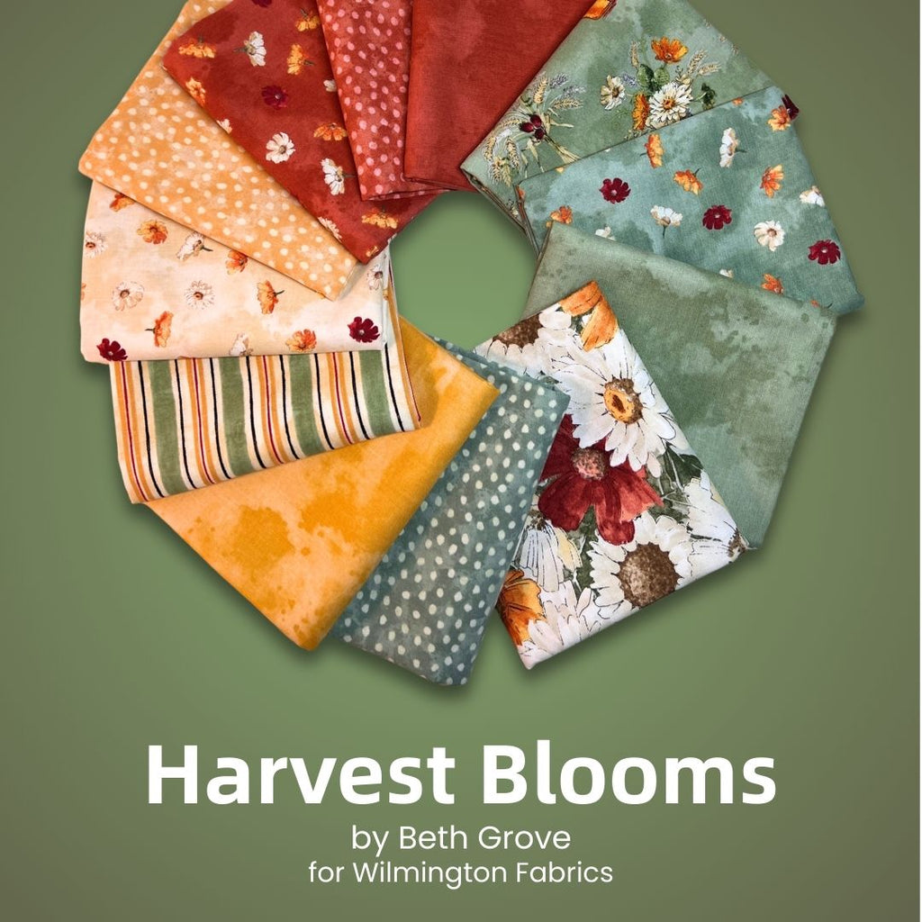 Harvest Blooms Half Yard Bundle Fabrics Wilmington