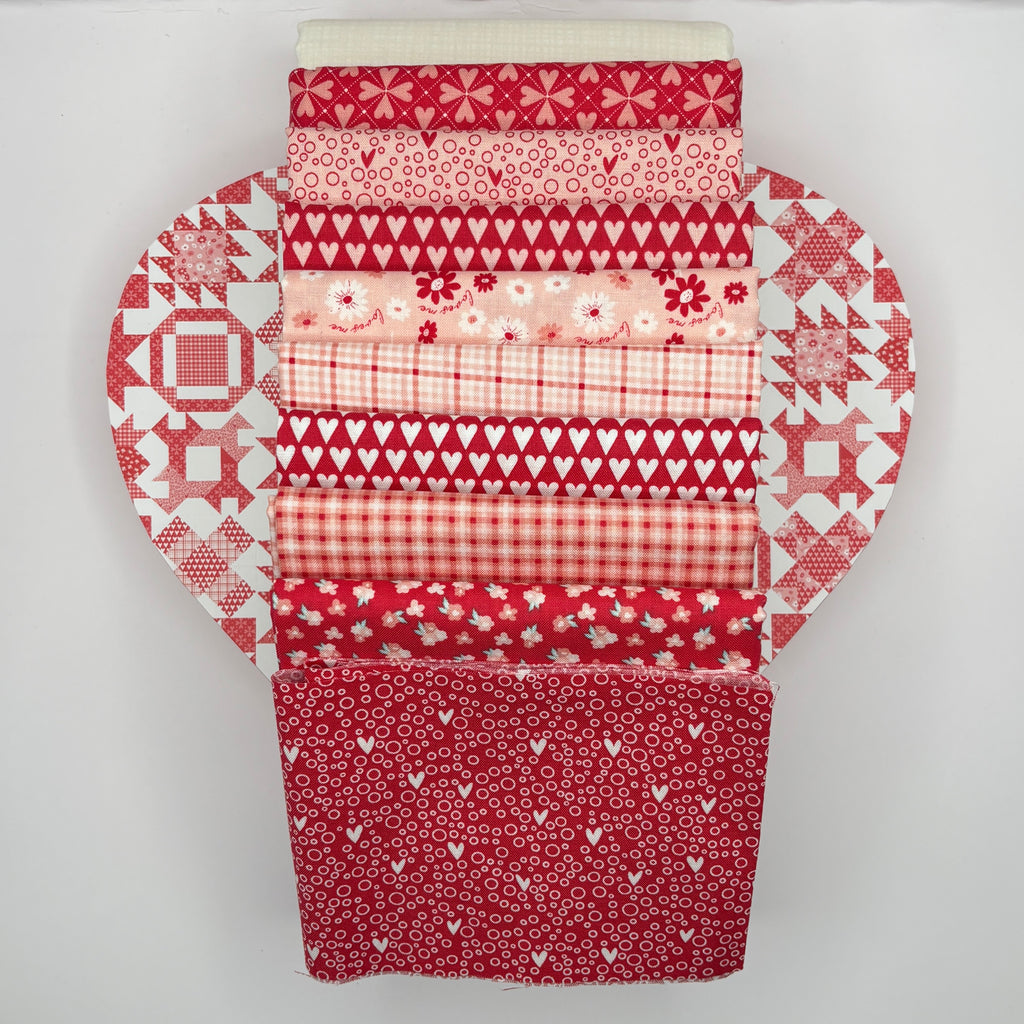 Endless Love Stripologized BOM - Fabric Kit Fabrics Riley Blake