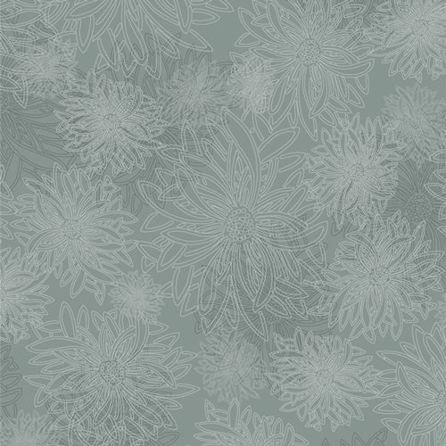Floral Elements Jadeite FE555 Fabrics Art Gallery