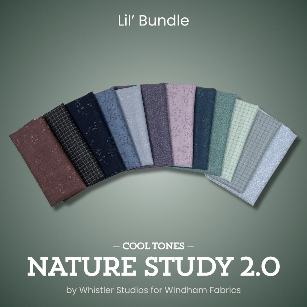 Nature Study 2.0 - Cool Lil' Bundle Fabrics Windham Fabrics