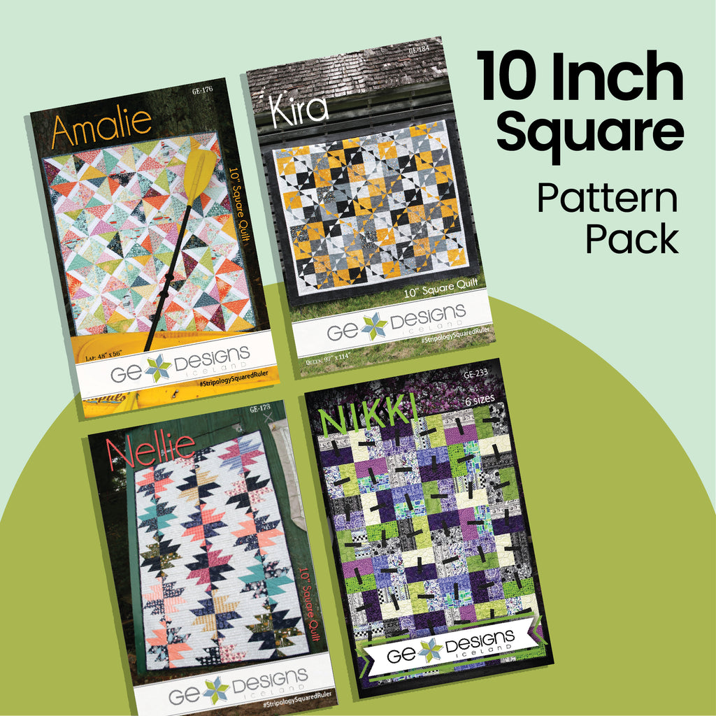 10 inch Square Pattern Pack GE Designs