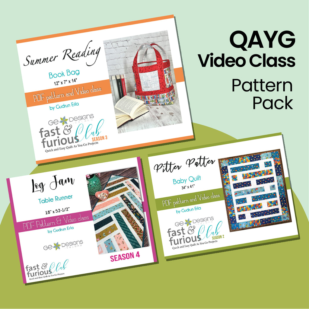 Quilt As You Go Video Class Pack GE Designs