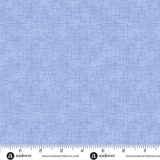 Retro Stitch Periwinkle A-1527-LP Fabrics Andover Fabrics