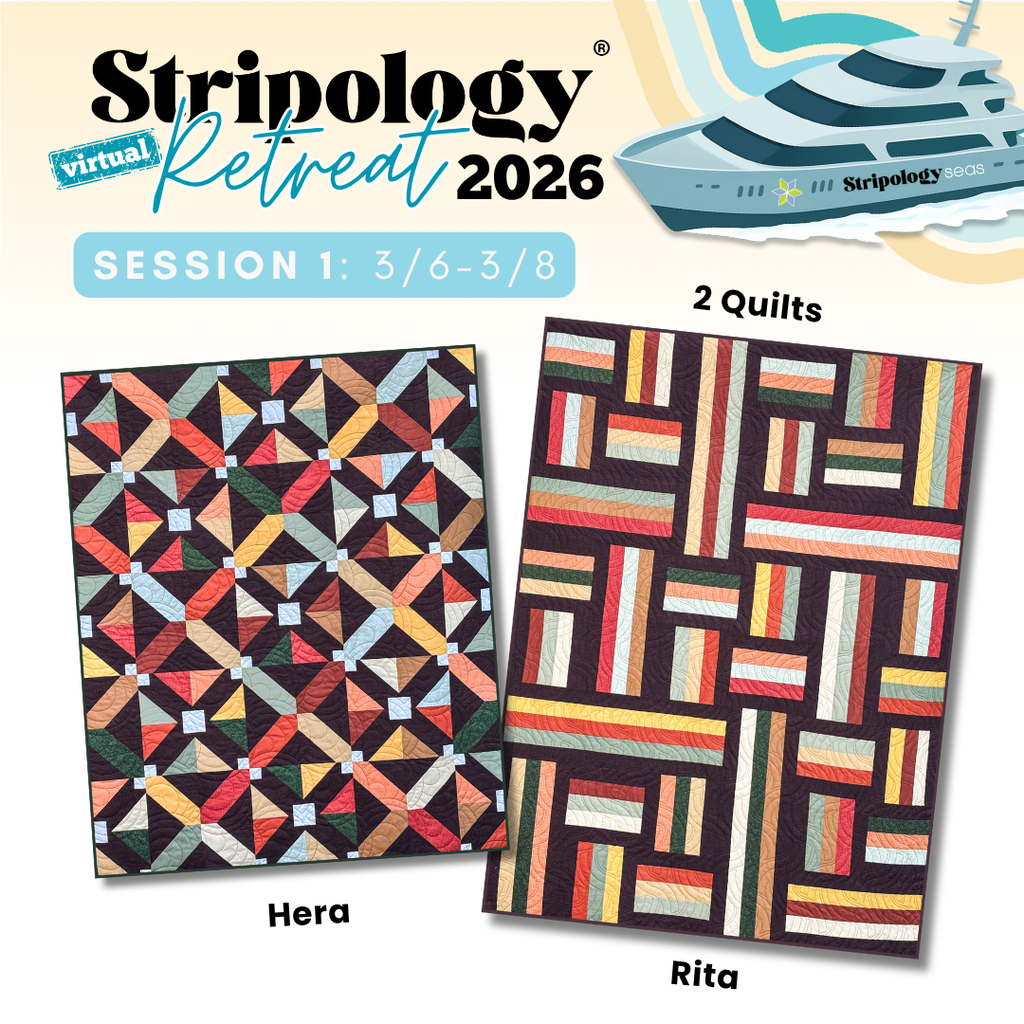 Stripology Virtual Retreat 2026 - Session 1 Fabrics GE Designs
