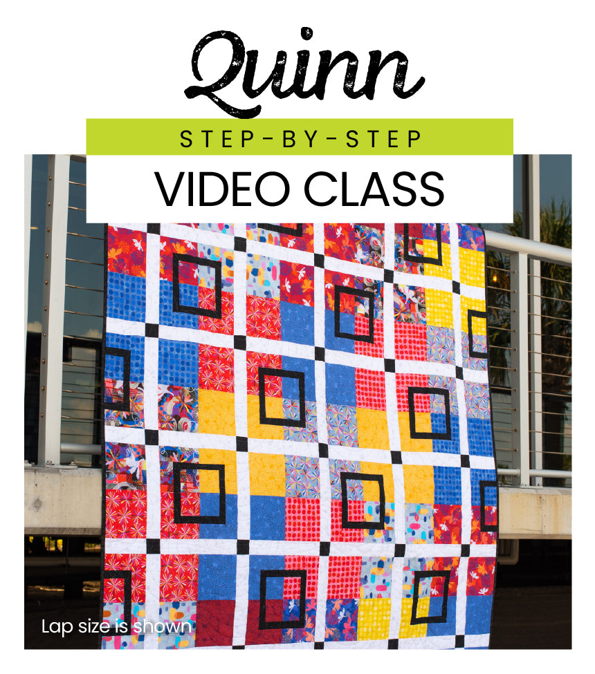 Quinn Video Class - Stripology Quickies Club Pattern GE Designs